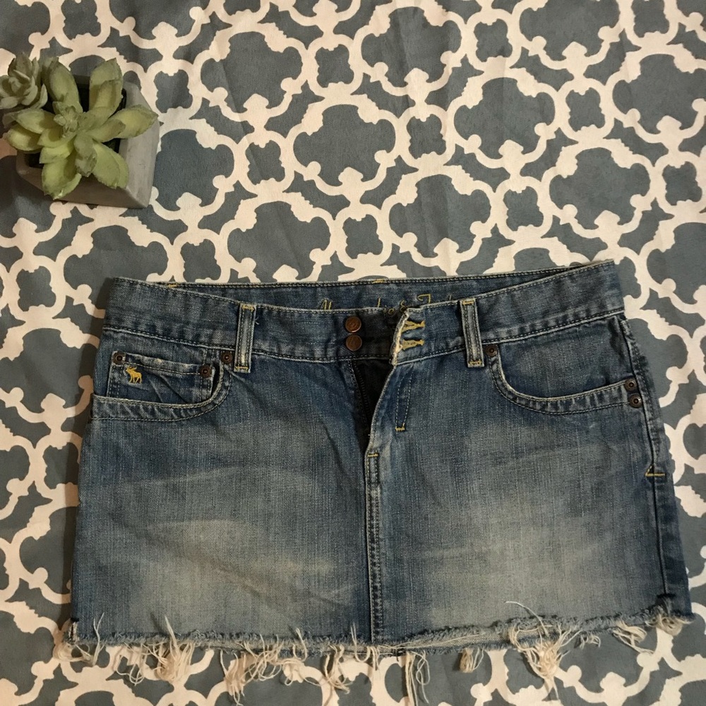 Abercrombie & Fitch denim skirt